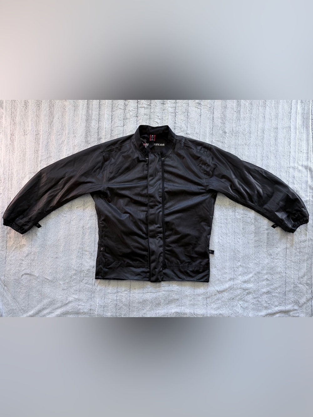 Firstgear Mesh-Tex Black Motorcycle Riding Jacket Removable Liner Men’s Medium